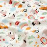 Cotton Poplin Dogs on the move– offwhite,  thumbnail number 2