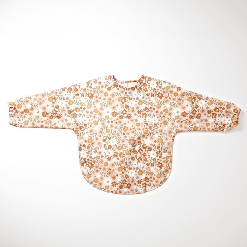 Raincoat Fabric flower meadow Digital Print – rosé,  image number 7