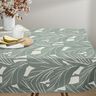 Decor Fabric Panama elegant leaves – reed/natural,  thumbnail number 8