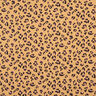 Double Gauze/Muslin leopard print – antique gold/red lilac,  thumbnail number 1