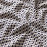 Ponte Roma Jersey Mini diamonds – light beige/navy blue,  thumbnail number 2
