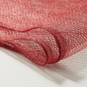 Tulle Metallic – carmine, 