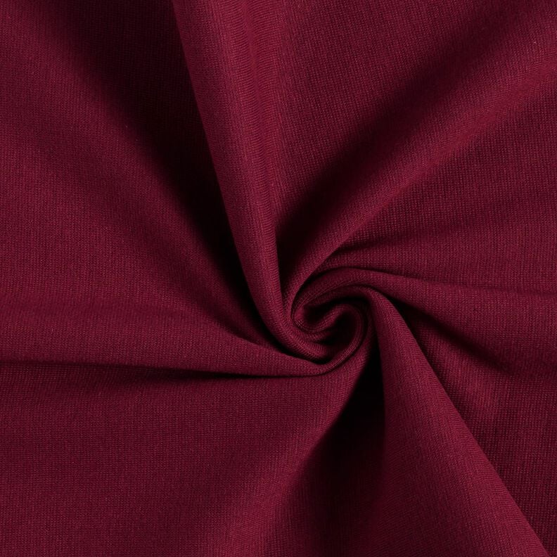 Cuffing Fabric Plain – burgundy, image number 1