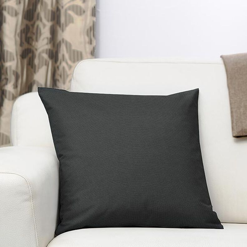 Decor Fabric Canvas – dark grey,  image number 5