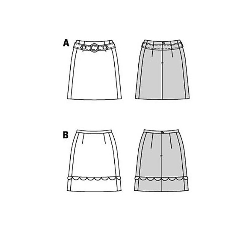 Skirt | Burda 5868 | 34-44,  image number 8