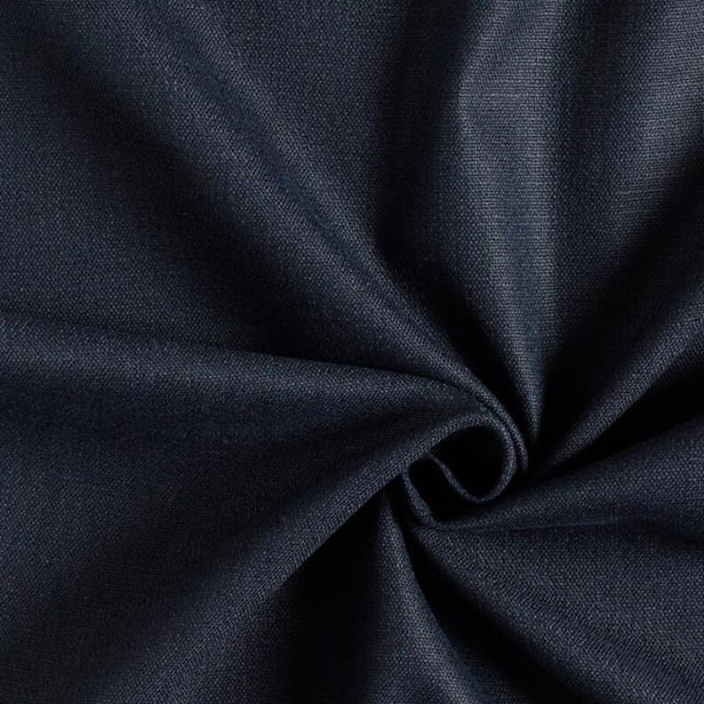Linen fabric Stretch  – navy blue,  image number 1