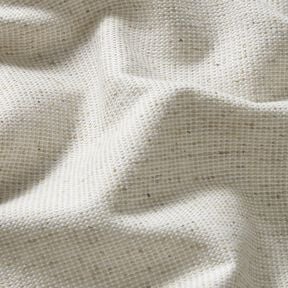 Decor Fabric Canvas Linen Blend – white/natural, 