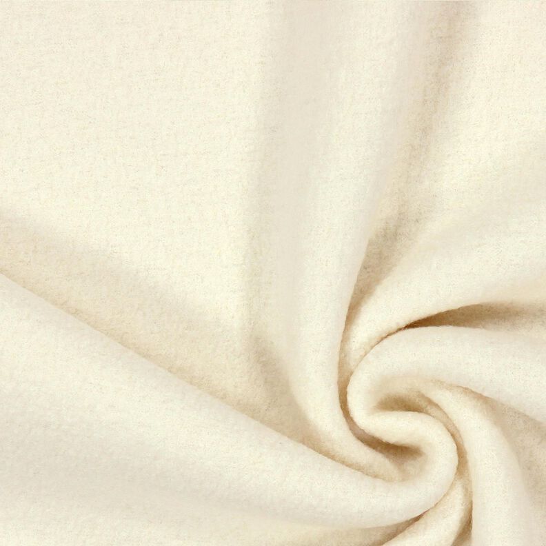 Fulled woollen loden – cream, image number 1