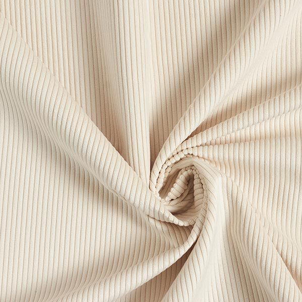 Upholstery Fabric Cord-Look Fjord – offwhite,  image number 1
