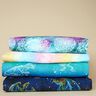 Cotton Jersey Rainbow Dragon Denim Look | Glitzerpüppi – blue-black/indigo,  thumbnail number 5