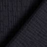 Double Gauze/Muslin dobby – black,  thumbnail number 4