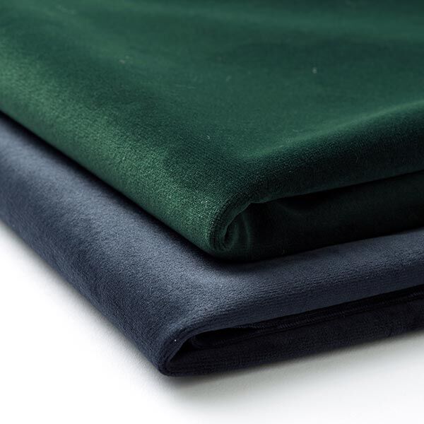 Upholstery Fabric Velvet – dark green,  image number 3