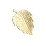 Leaf Patch [ 3 x 4 cm ] – gold metallic,  thumbnail number 1