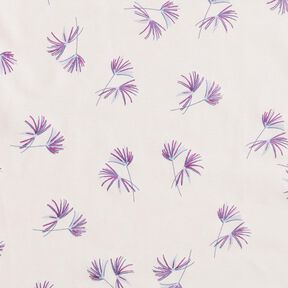 Cotton Jersey branches Foil Print – rosé, 
