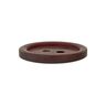 Basic 2-Hole Plastic Button - red brown,  thumbnail number 2