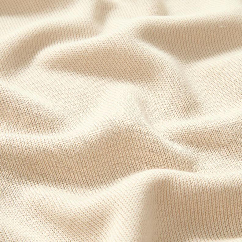 Knit Fabric Viscose Blend Super soft – light beige,  image number 2