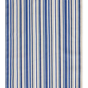 Outdoor Deckchair fabric Longitudinal stripes 44 cm – indigo/beige, 