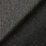Trouser fabric wool blend melange stripes – black/white,  thumbnail number 3