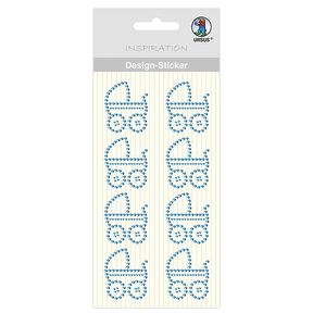 Baby Boy Design Stickers [ 8 pieces ] – blue, 