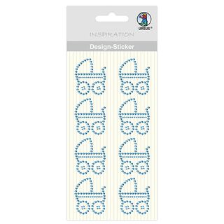 Baby Boy Design Stickers [ 8 pieces ] – blue, 