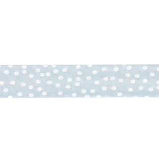 Bias binding scattered dots [20 mm] – baby blue, 