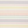 Decor Fabric Half Panama Colourful Stripe Mix Recycled – pastel mauve,  thumbnail number 1