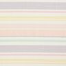 Decor Fabric Half Panama Colourful Stripe Mix Recycled – pastel mauve,  thumbnail number 1