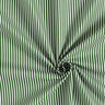 Cotton Poplin Stripes – dark green/white,  thumbnail number 3