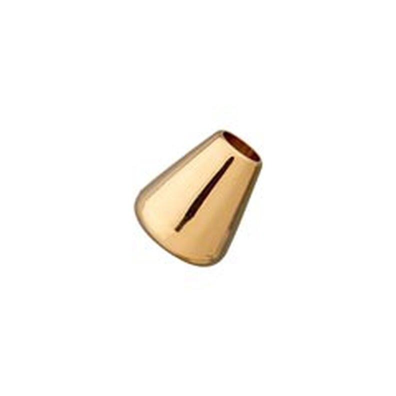 Cord End [Ø 5mm] – gold metallic,  image number 2