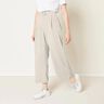 Linen Cotton Blend Narrow Stripes – light taupe/white,  thumbnail number 6