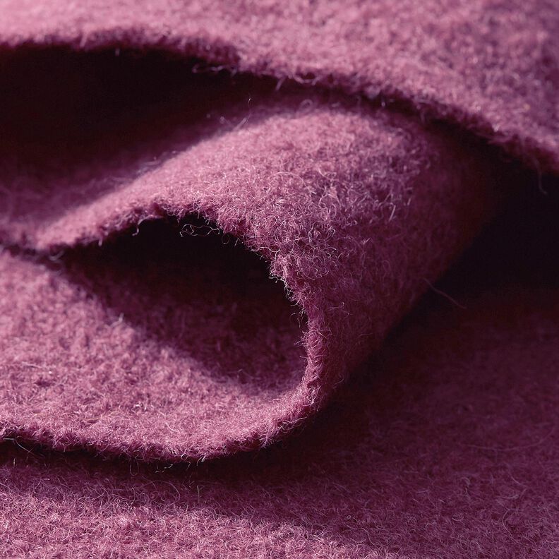 Fulled woollen loden – hollyhock, image number 4