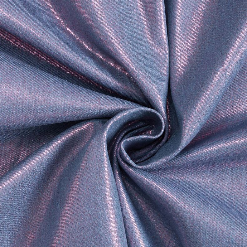 Denim Stretch Metallic – blue grey/intense pink,  image number 1