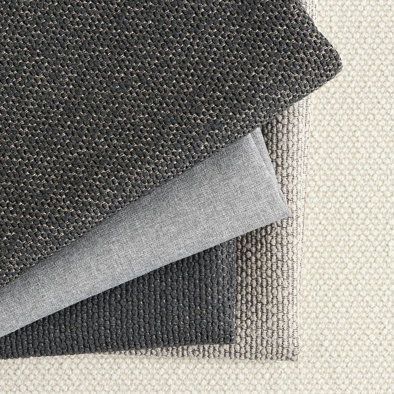 Outdoor Fabric Bouclé Look – cream,  image number 5