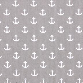 Poplin anchor – grey, 