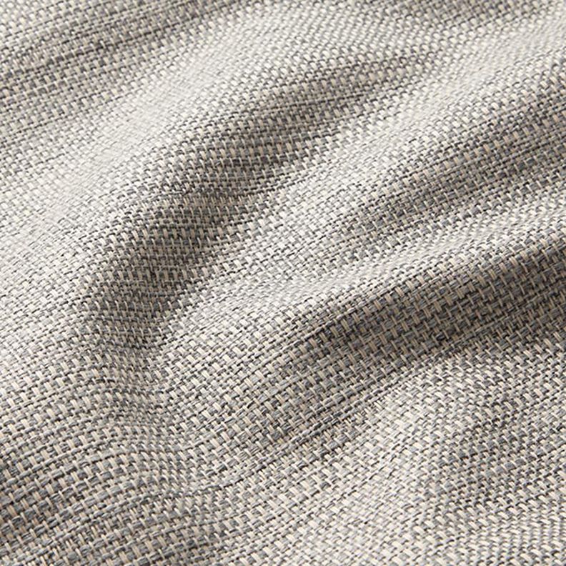 Coarse Texture Upholstery Fabric – light grey | Remnant 80cm,  image number 2
