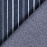 Pinstripes lightweight stretchy denim – navy blue,  thumbnail number 5
