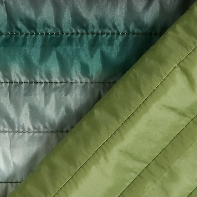 Lightweight quilted fabric colour gradient – blue spruce, image number 4