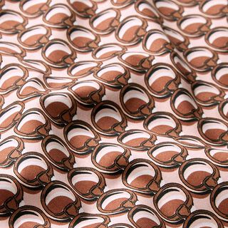 Stretch Cotton Satin Closure Rings – pink, 