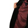 Lining Fabric Jacquard irregular boxes – carmine,  thumbnail number 5
