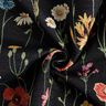 Decor Fabric Tapestry Fabric wildflowers – black/rosé,  thumbnail number 3