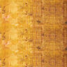 GOTS Cotton Batiste border fabric checks with colour gradient | TCC x LOOKS by Wolfgang Joop – curry,  thumbnail number 1
