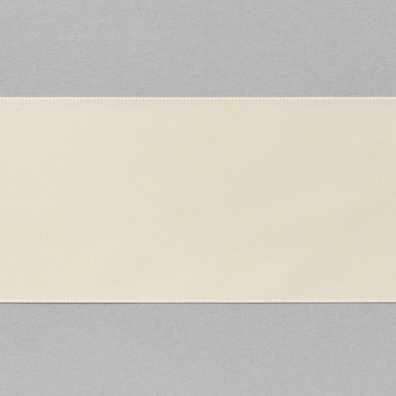 Satin Ribbon [50 mm] – offwhite,  image number 1