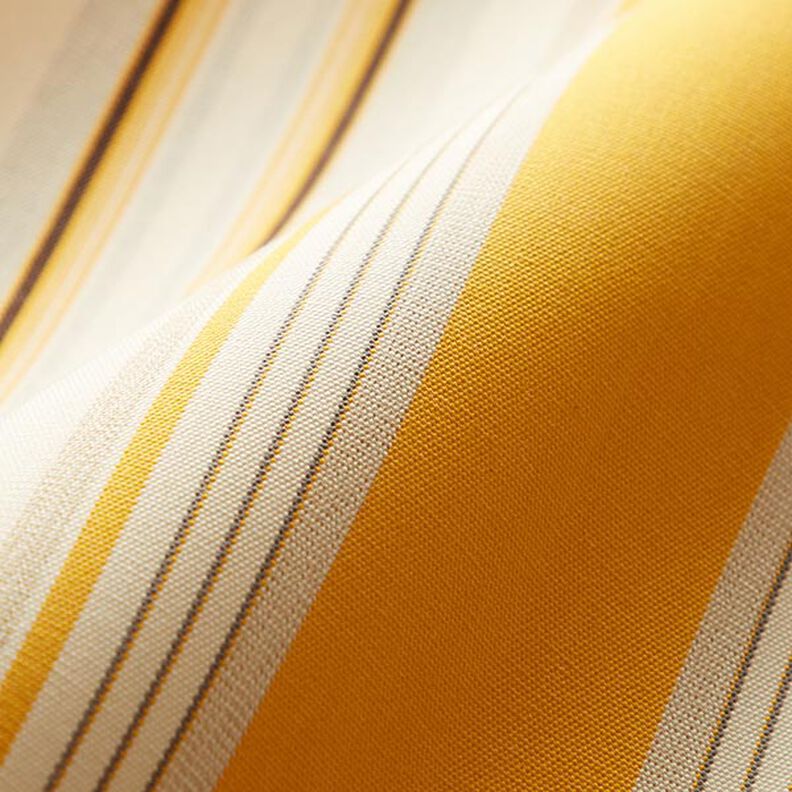 awning fabric melange stripes – yellow/light grey,  image number 3