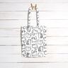 Cotton Cretonne cat sketches – black/ivory,  thumbnail number 8