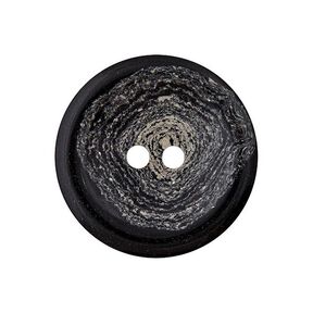 Recycled 2-Hole Hemp/Polyester Button, 
