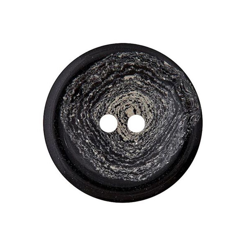 Recycled 2-Hole Hemp/Polyester Button,  image number 1
