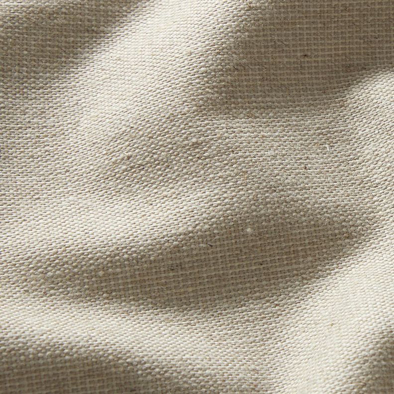 Decor Fabric Canvas Linen Blend – beige/natural,  image number 2