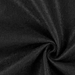 Felt 90 cm / 1 mm thick – black, 