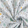 Poplin Bunny in the Woods – silver grey,  thumbnail number 3