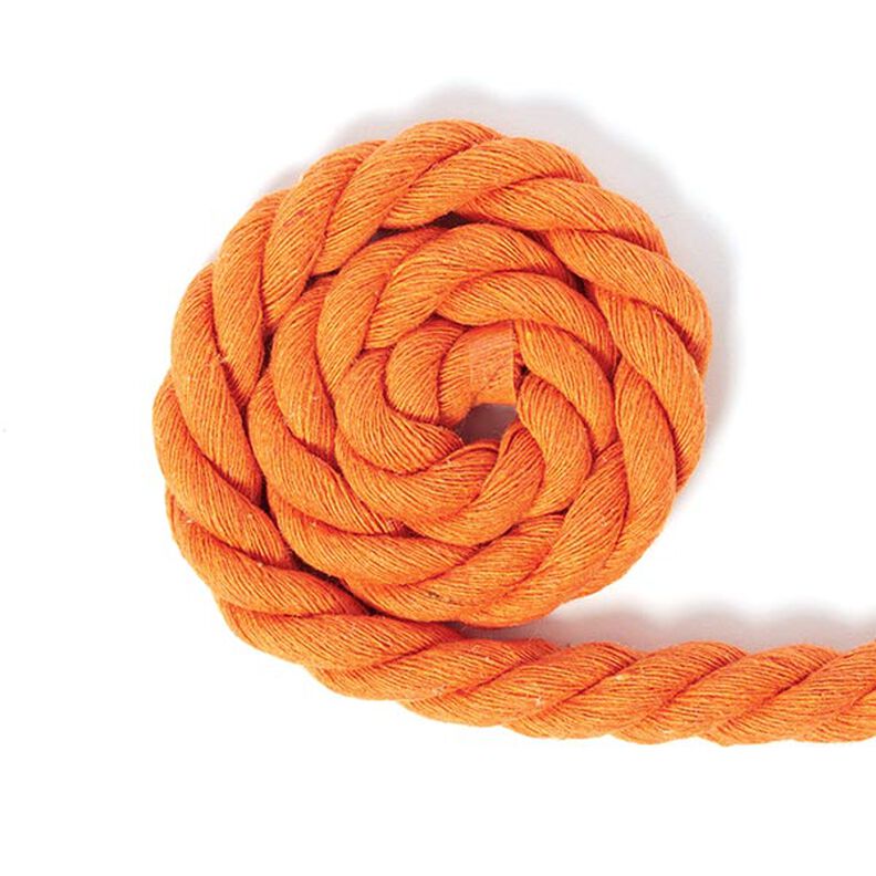 Cotton cord [Ø 14 mm] 9 - orange,  image number 1
